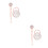 4Sets Schnullerhalter Pp+silikon, Kompakte Aufbewahrungsbox Pink 7