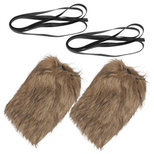 10Stk Unisex Wikinger Beinwickel Polyester Für Kostüm