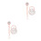 4Sets Schnullerhalter Pp+silikon, Kompakte Aufbewahrungsbox Pink 5