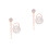4Sets Schnullerhalter Pp+silikon, Kompakte Aufbewahrungsbox Pink 9