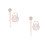 4Sets Schnullerhalter Pp+silikon, Kompakte Aufbewahrungsbox Pink 8
