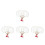 16Stk Blank Paddle Fan Weiß Holz Doppelseitig Für Kinder 7