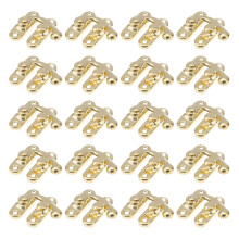 60Stk Vintage Türhaken Riegel Gold Metall Für Holzboxen DIY