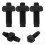 12Pièces Vis De Tige Valve Acier Noir Durable 10