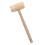 2Pcs Double-Sided Kitchen Meat Hammer with Non-Slip Beechwood Handle 2