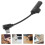5Pcs Black Type-C Earphone and Charging Adapter with Aluminum Shell 9