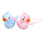 4Pièces Jouets Sifflets Enfant Plastique Oiseaux Multicolores 1