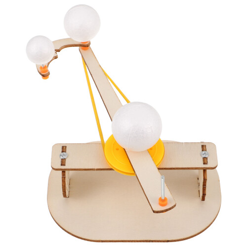 9Sets Solar System Modell Holz Lichtgelb Mit Bildungs Experimenten 2