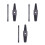 3Pièces Extracteur Vis Noir Acier Haut Carbone Usage 8