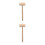 2Pcs Double-Sided Kitchen Meat Hammer with Non-Slip Beechwood Handle 5