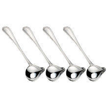 12Pcs Small Stainless Steel Ladle with Pour Spout for Gravy Sauce
