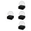4Pièces Kit Fabrication Boule Neige Verre Solide Base 5