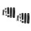 2Sets Mountain Bike Rear Mudguards Extended Coverage Black Pc Nylon 10
