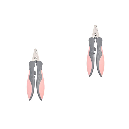 2Pièces Taille- Pour Chat Chiot Rose Matériel Ergonomique 1