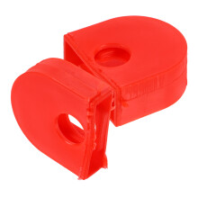 6Pcs ABS Ladder Tie Rod Cover Red Folding Ladder Hinge Replacement