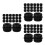 96Pcs Precise Fit Plastic Foosball Table Bushings and Washer Pads 8