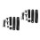 2Sets Mountain Bike Rear Mudguards Extended Coverage Black Pc Nylon 5