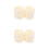 24Pcs Easy Slide Beige Plastic Shower Curtain Hooks for Home Use 6