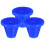 6Pcs Blue Durable Silicone Tube End Caps Quick Installation Pipe Seal 3