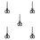 5Pcs Oversized Plastic Clown Scissor for Performing and Decorative Use 8