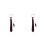 2Stk Pink LED Flackernde Luminous Tie Party Deko 7