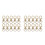 20Pièces Verrou Cage Perruche Métal Durable Accessoire 7