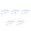 5Pcs Solar System Stem Kit Plastic Mobile for Classroom Display 6