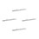 4Pcs Grey Plastic Model Train Kit and High-Speed Rail Toy 4