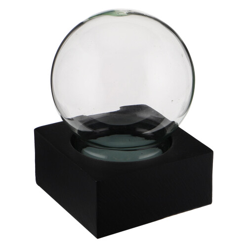 4Pièces Kit Fabrication Boule Neige Verre Solide Base 1