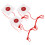 6Pièces Dispositif Rouge Urgence Pour Patients 3