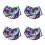 136Stk Space Planet Lernkarten Cartoon Material Papier+plastik 2