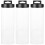 3Stk Tennisballcontainer PVC Ballspeicher Flasche 6