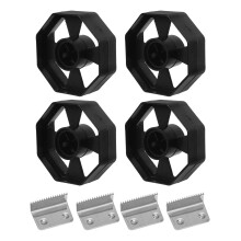 4Sets Standard Klebebandhalter Ersatzkern Mit Rad Für Und Schule