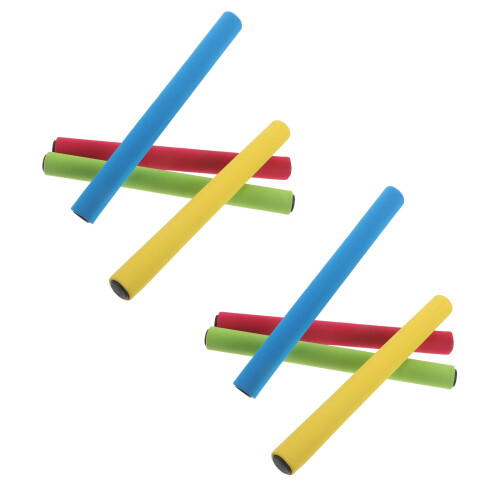16Pièces Bâtons Relais En Éponge Douce Pour Jeux Éducation 1
