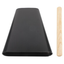 4Pièces Cowbell Percussion Métal Noir Ergonomique Pour Enfants Et DIY
