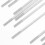 36Ensemble Rayons Acier 14G Argent Pour Roues Route 9