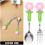 2Pièces Ensemble Couverts Acier Silicone Motif Tournesol 9