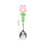 2Pièces Ensemble Couverts Acier Silicone Motif Tournesol 3