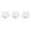 3Paquets Bourre Polyester Blanche Haute Élasticité Pour DIY 8