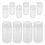 20Pièces Conteneurs Lait Jetables 100Ml Transparent Large 1