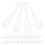 1200Pièces Petites Cuillères Jetables Transparentes Pour Snacks 2