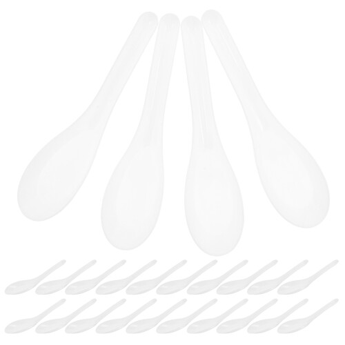 1200Pièces Petites Cuillères Jetables Transparentes Pour Snacks 1