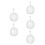 5Pièces Sac De Rangement PVC Transparent Pour Porte-Clés 7