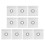 10Pièces Fixations Auvent PVC Pour Et Camping-Car Durable 1