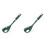 2Pièces À Pâtes Silicone Vert, Design Ergonomique Sécurisé 2