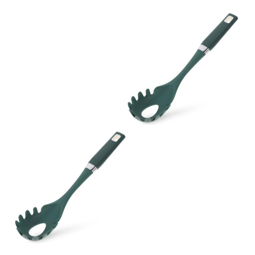 2Pièces À Pâtes Silicone Vert, Design Ergonomique Sécurisé 2