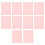 40Pièces Enveloppes Bubble Roses Pe Motif 1