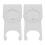 10Pièces Porte-Battes En Transparent Support Mural Sport 3