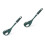 2Pièces À Pâtes Silicone Vert, Design Ergonomique Sécurisé 5