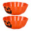 4Pièces Bols Orange Halloween Pour Festives 1